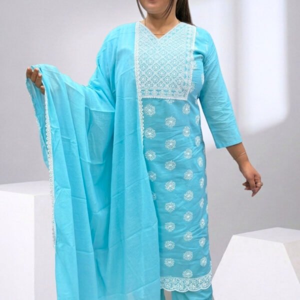 Sky Blue Kurta Set