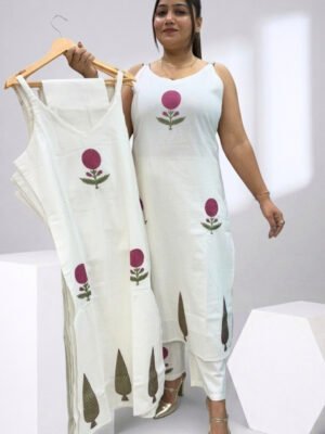 White Kurti