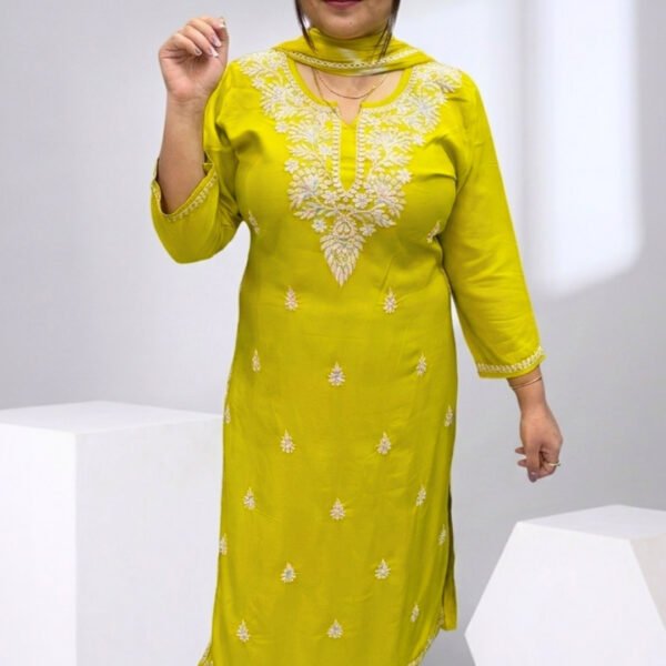 Neon Kurta Set
